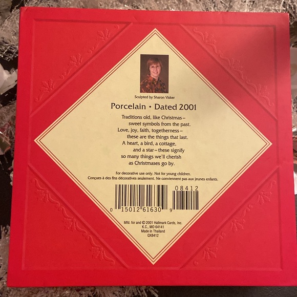🎄Our Christmas together 2001 Hallmark box ornaments NIB 🎄 - Picture 4 of 13